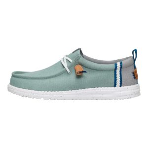 Wally Craft Linen – Iceberg Green/Moon Grey