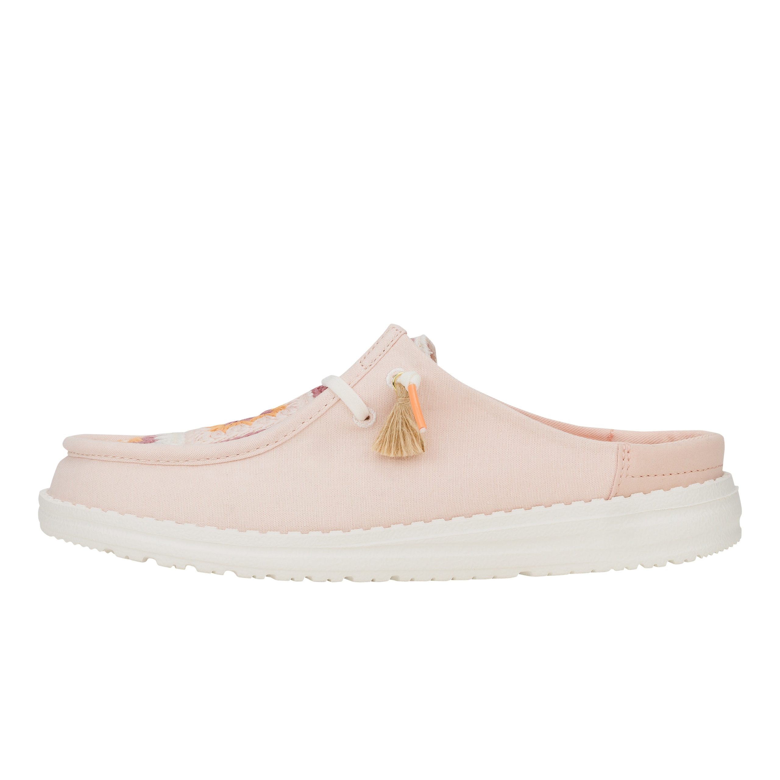 Wendy Slip Cottage Crochet – Pale Pink/Multi