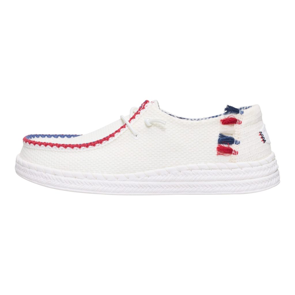 Wendy Espadrille Americana – White