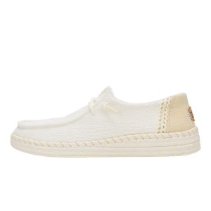 Wendy Espadrille Woven – White