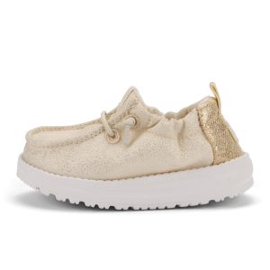 LilDude Infant Slip On Novelty – Champagne Glitter