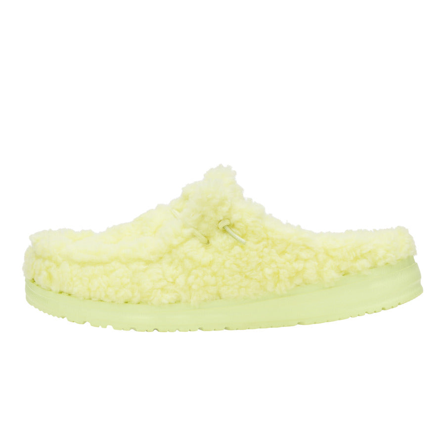 Wendy Slipper – Cozy Luminary Green