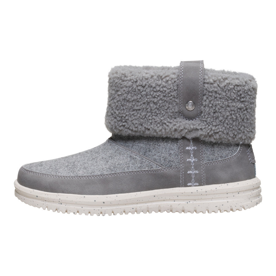 Camden Cuff Wool Cozy – Grey