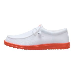 Wally Funk Pop – White/Tomato Orange