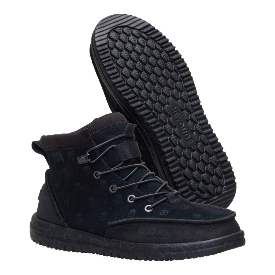 Jelly Roll Bradley Suede – Black/Black Oyster - Image 4